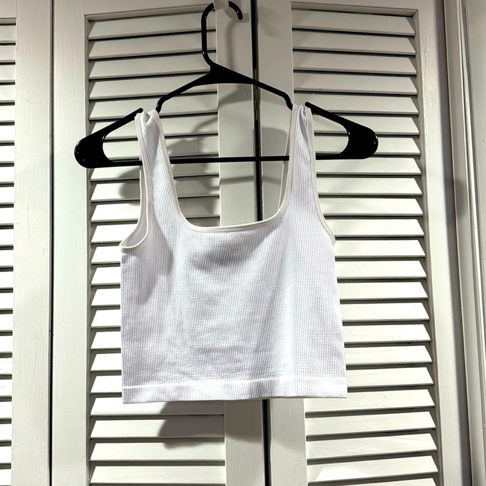 White Athletic Top
